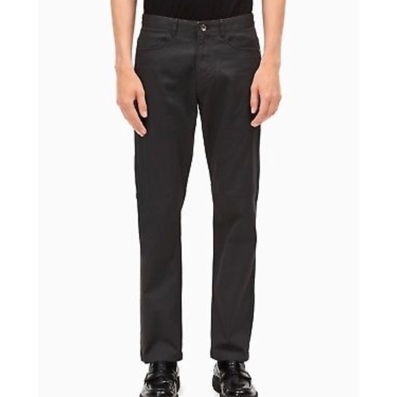 calvin klein straight fit pants